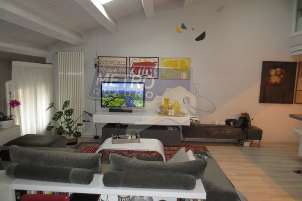 salotto mansardato - attico THIENE (VI)  